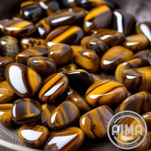 Ojo de tigre en grupo con logo